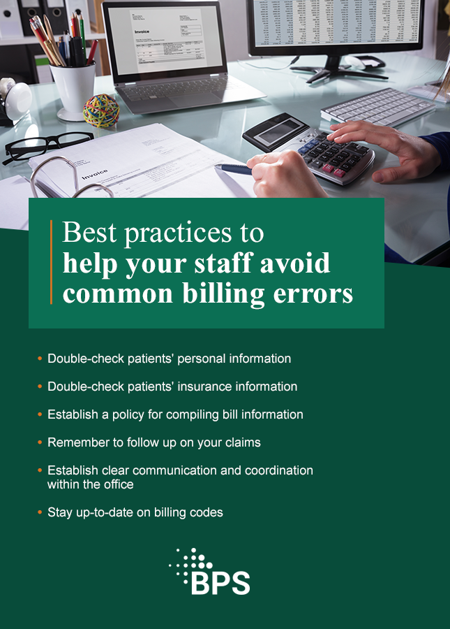 How To Avoid Billing Errors | BPS Billing